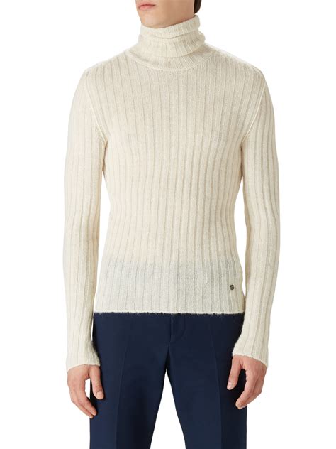 gucci sweater wool alpaca italy v|Men's Designer Luxury V.